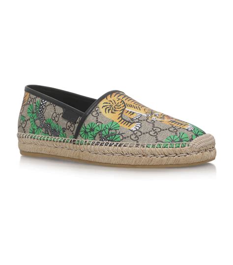 espadrillas gucci tigre|net a porter gucci espadrilles.